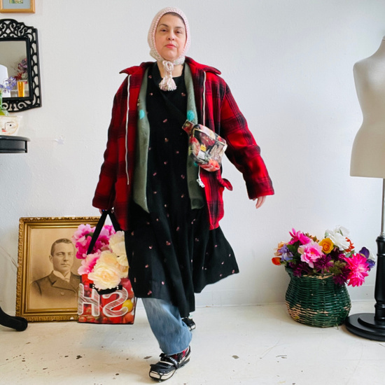 Snow Day with Bonnet